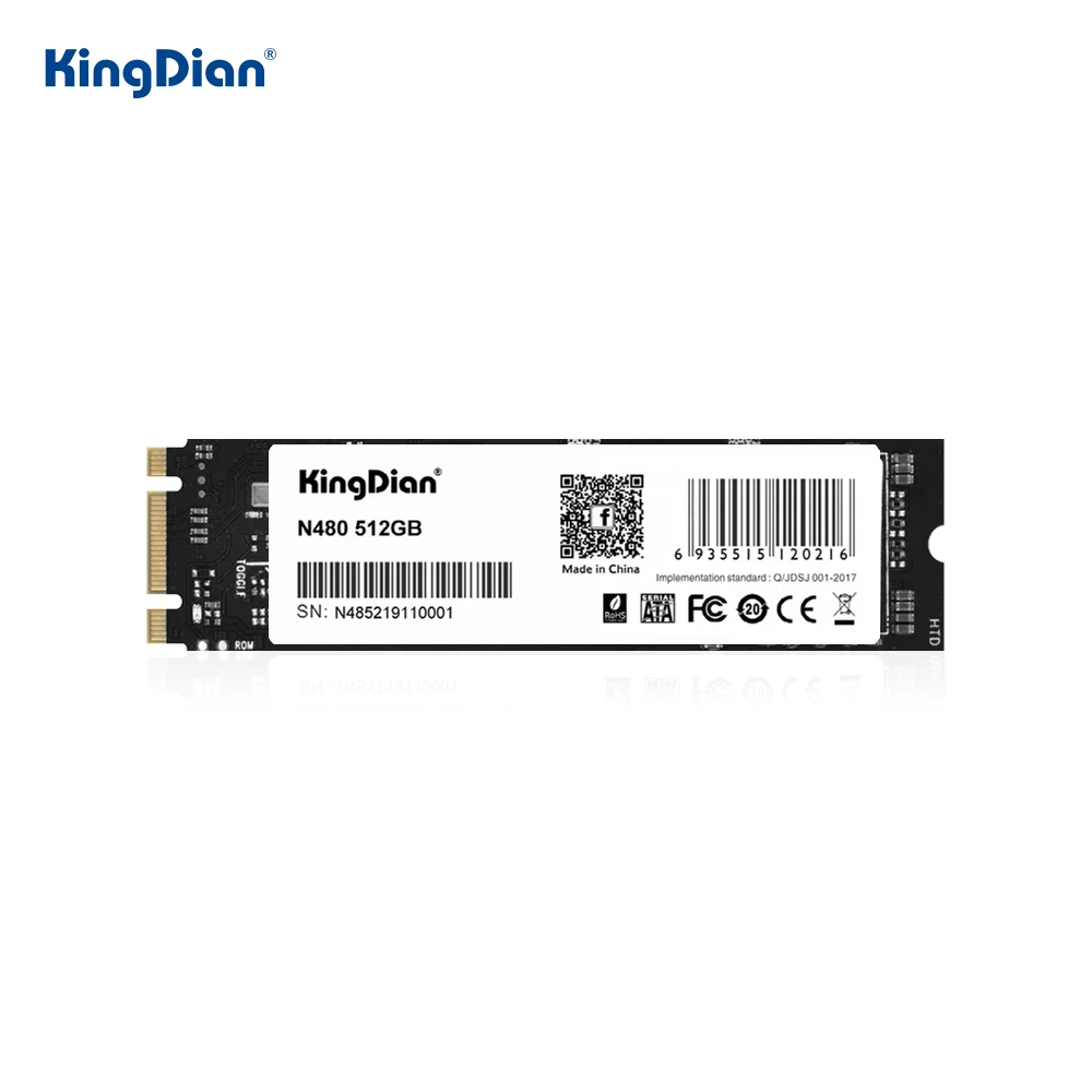 HDD SSD Disco 128G SATA 2280 Kingdian M2 Computer Laptop 2TB 32GB 64G Duro for 256GB-512GB
