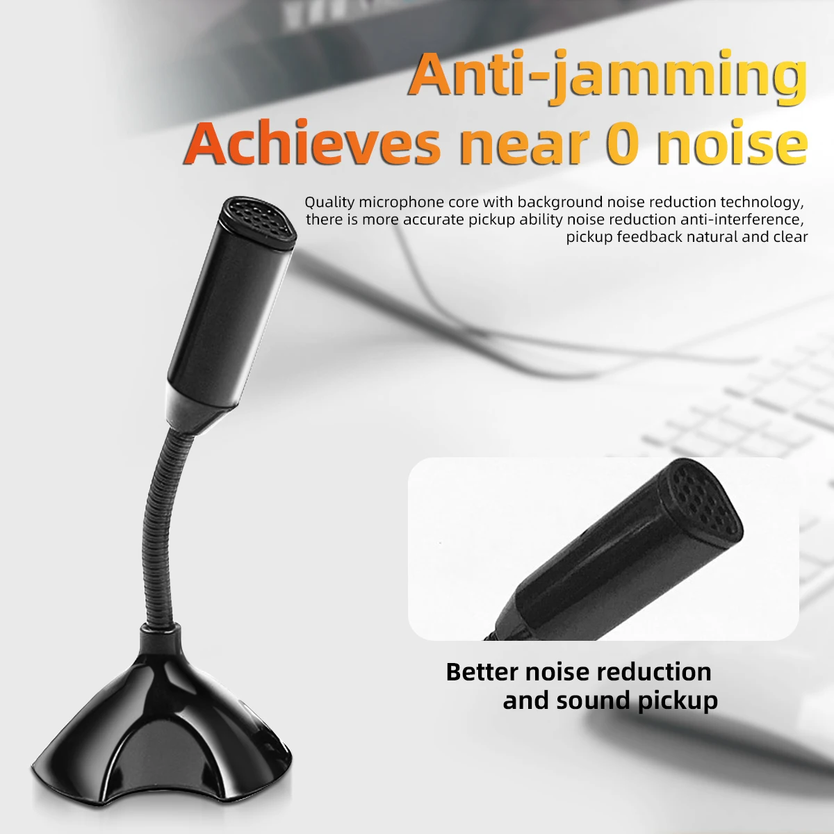 USB Microphone for laptop and Computers Adjustable Studio Singing Gaming Streaming Mikrofon Stand Mic With Holder Desktop bluetooth microphone