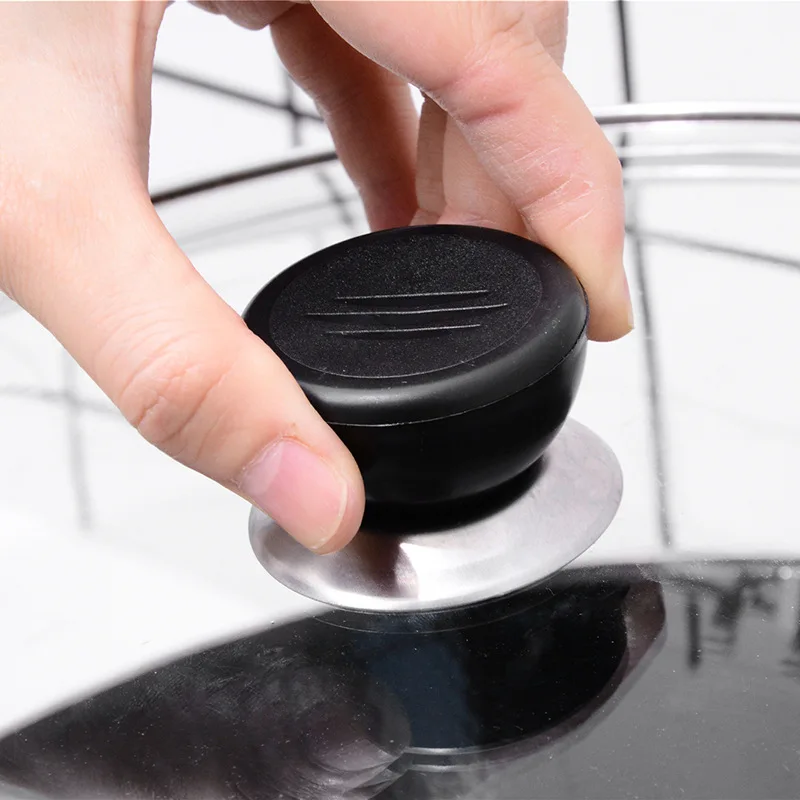 Durable Metal Plastic Universal Pot Lid Grip Handle Replacement Kitchen