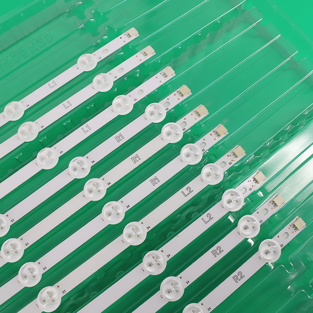 Tira de Luz de Fundo Led Compatível com 42ln5400 6916l1214a 6916l-1215a 6916l-1216a 6916l-1217a r1 l1 r2 l2 10 Peças por Conjunto Novo - Imagem 5