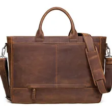 Crazy horse коровья кожа Большая вместительная мужская сумка для ноутбука офисный бизнес портфель сумки