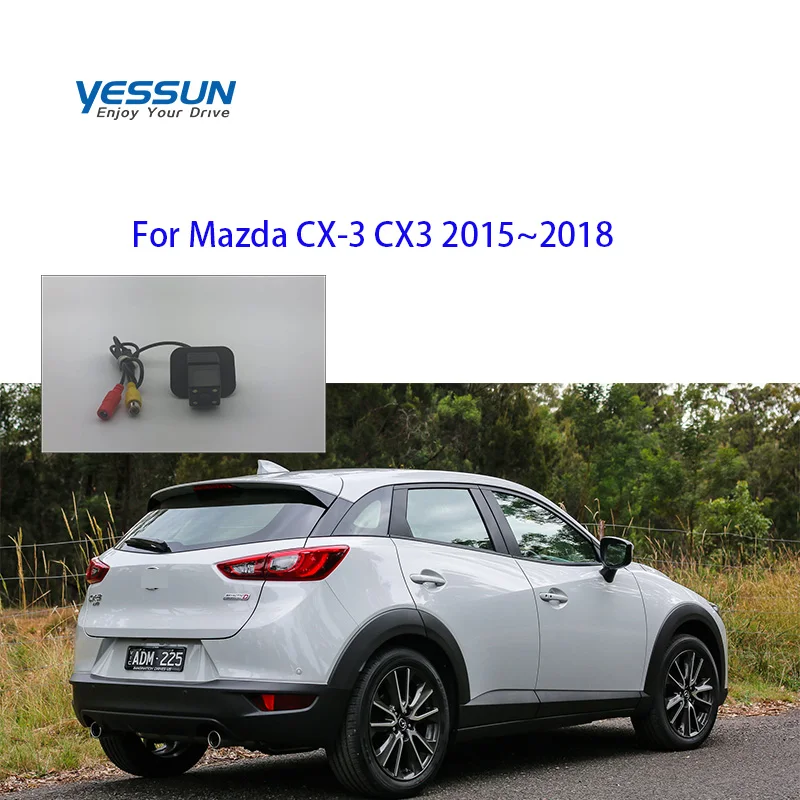Yessun камера номерного знака для Mazda CX-3 CX3~ 2018Car камера заднего вида помощь при парковке