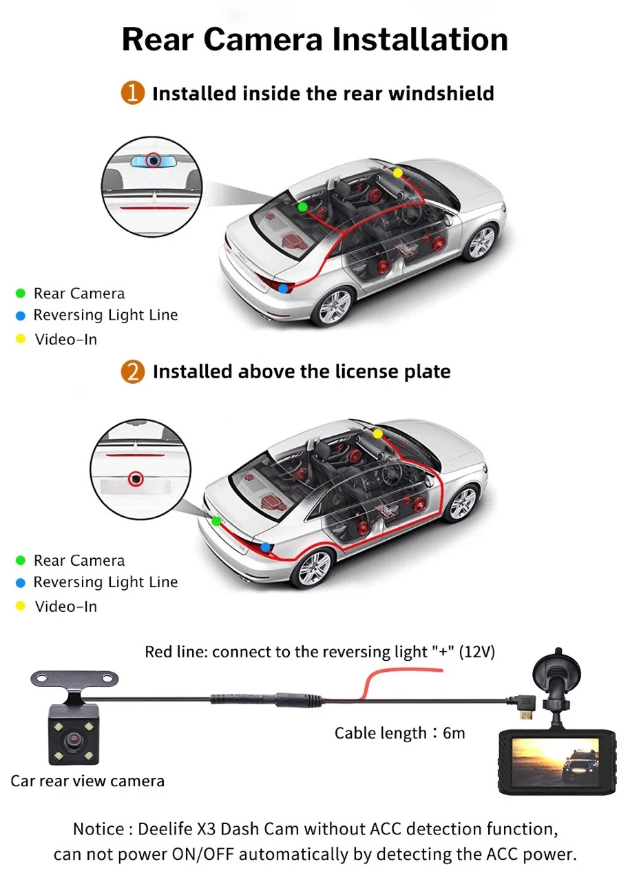 Dash Cam Car DVR Video Camera Recorder