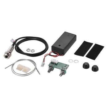 

Hot New Endpin Jack Style Acoustic Folk Classic Guitar Piezo Pickup Preamp Pick-up System with Guitar Volume & Tone Control Knob