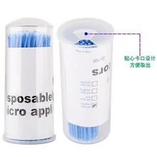 Прямые поставки вспомогательные товары маленькая головка ватные палочки ya qian mian Munsu только ватные палочки красота ресницы разгрузка ресниц O