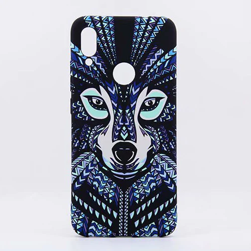 Светящиеся матированные чехлы с рисунком льва тигра волка для XiaoMi RedMi Note 7 mi 10/10 Pro