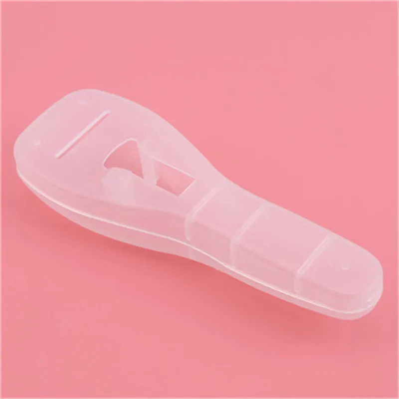 

1PC Portable Men Manual Razor Shaver Cover Travel Case Holder BoxShaver Storage Box Razor Blades Storage Organizer Case