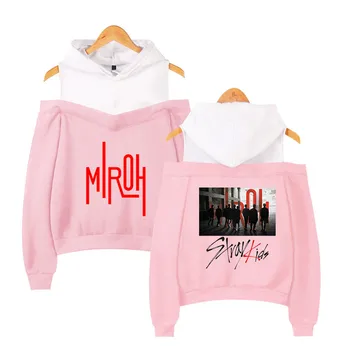 

Stray Kids Hoodies Women Fashion Kpop Hip Hop Sweatshirts Kpop Loose Pullover Long Sleeve Plus Size Hoodies Stray Kids Girls