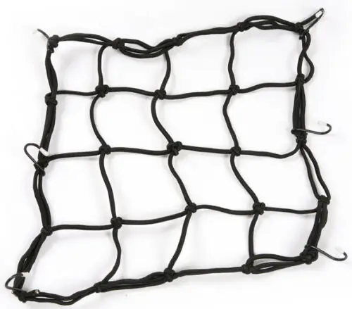 

Stretch Bungee-cord Cargo Net Hooks For Motorcycles Bike ATV Security 30 x 30cm