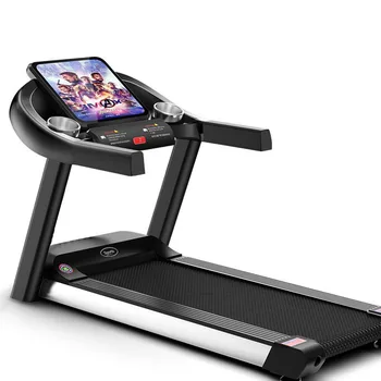 

B1 source factory home electric walking machine cross-border custom fitness equipment folding color screen WIFI non-treadmill