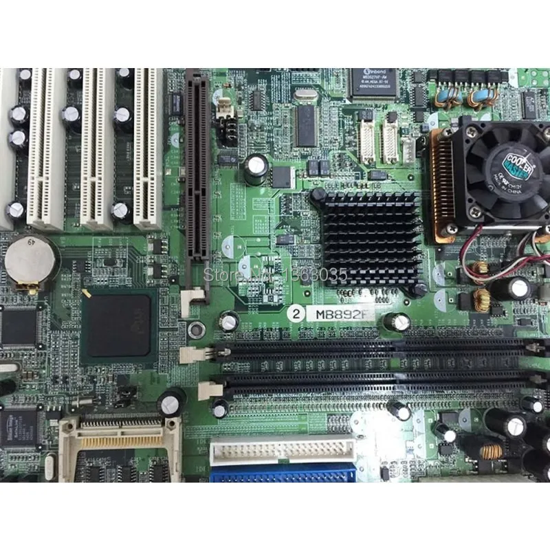 MB892 MB892F Промышленная материнская плата cpu карта протестированная Рабочая