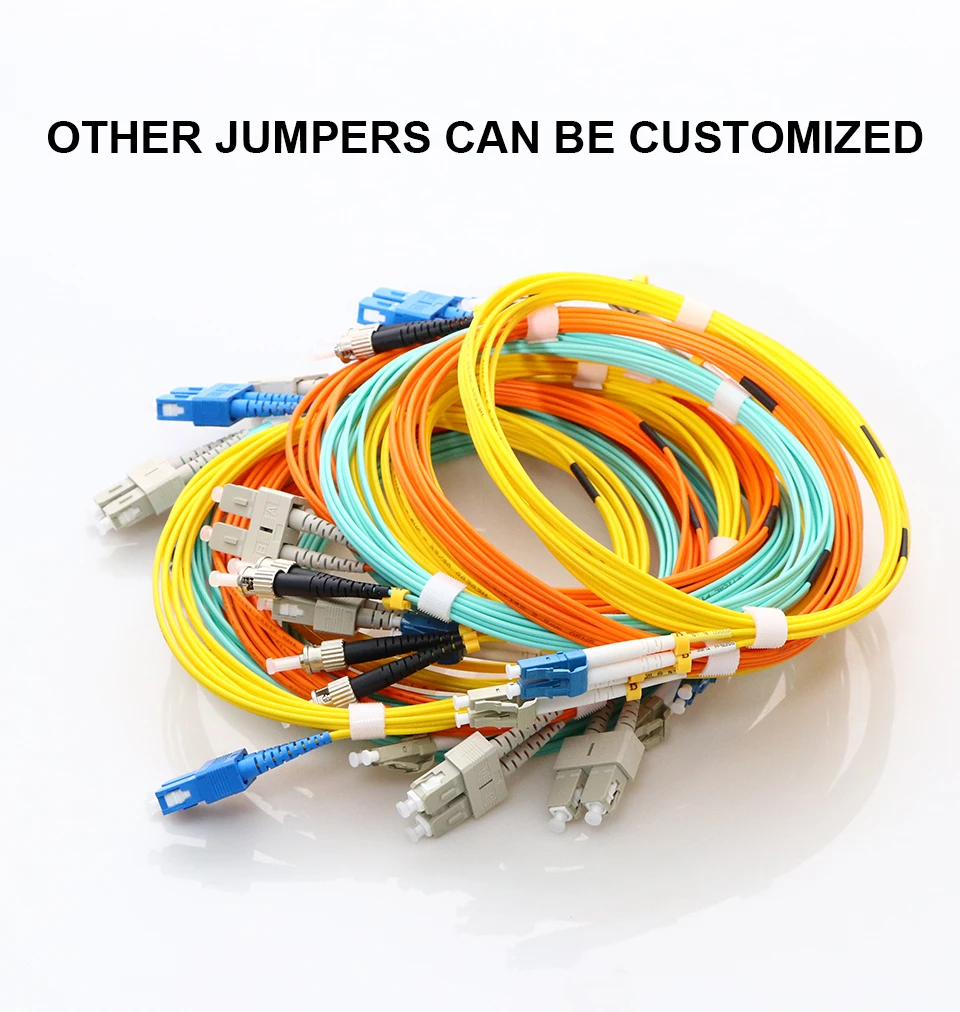 Simples do Cabo de Remendo da Fibra Ótica do Único Modo do Cabo da Gota da Fibra Ótica do sc Upc ao Cabo de Remendo Interno Exterior sc Upc 3.0mm 10 fibra ótica do único modo do cabo