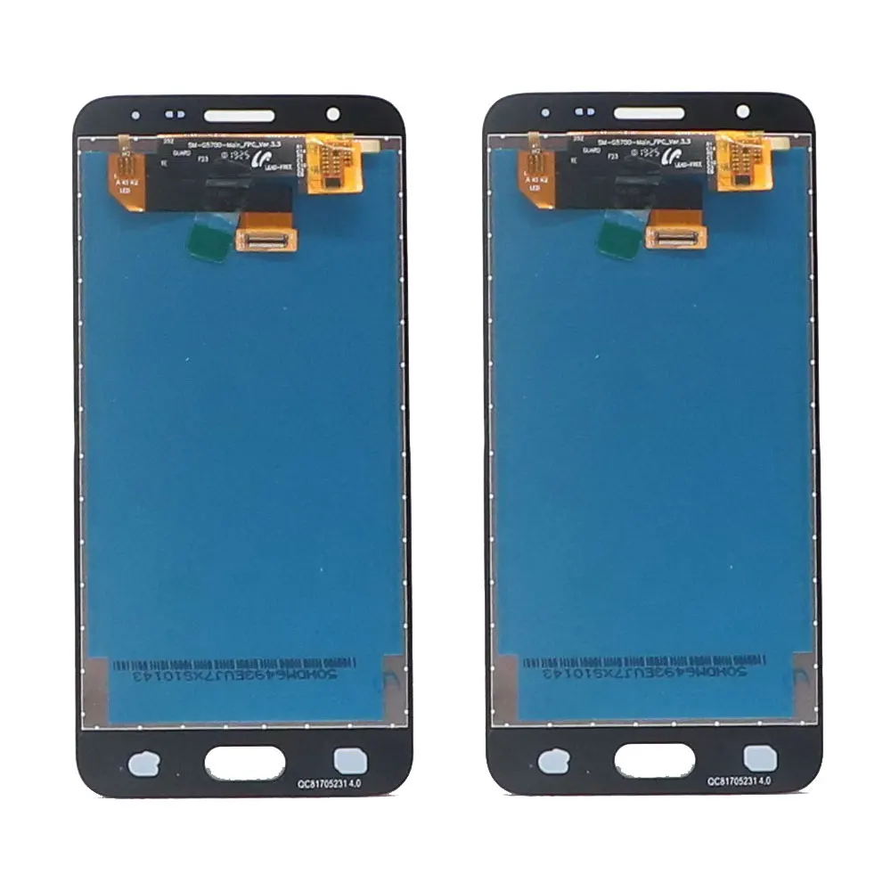 Для телефона samsung Galaxy J5 Prime G570 G570F On5 G5700 ЖК-дисплей кодирующий преобразователь сенсорного экрана в сборе Замена с двойным отверстием