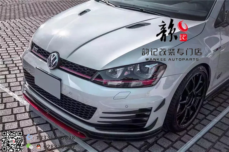 Fit for volkswagen. GOLF7 GTI revozport carbon fiber Turbulence air knife
