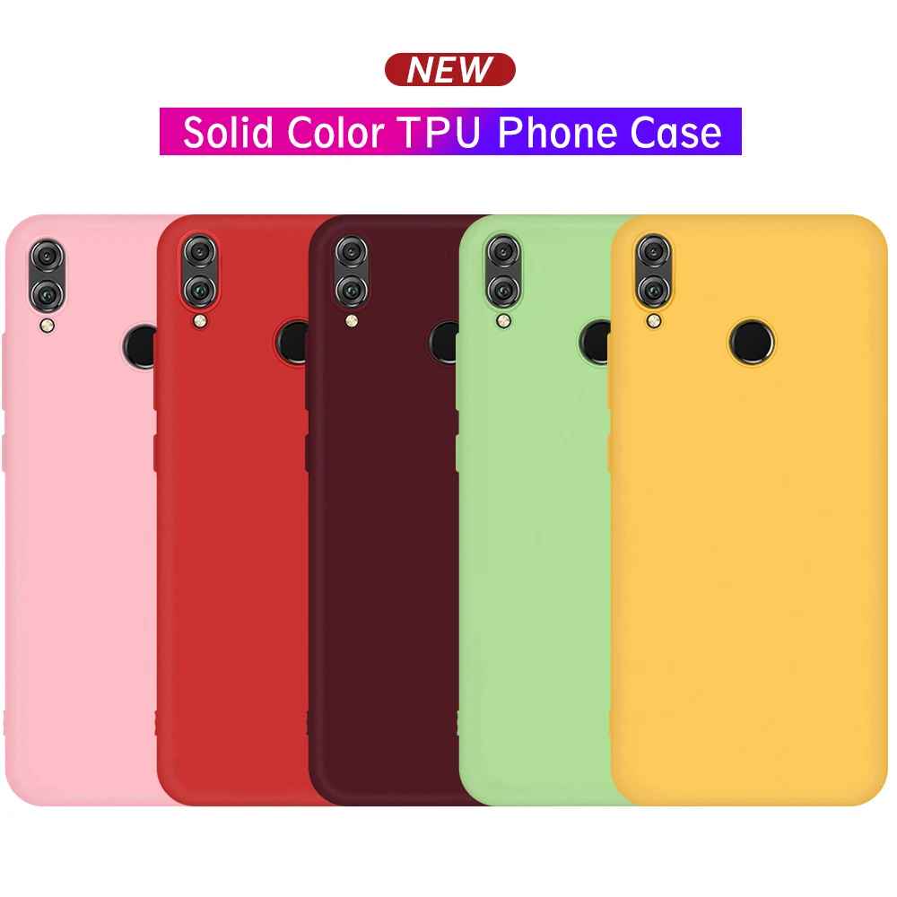 

Ultra Thin Silicon Case Cover Bumper For Huawei P30 P20 P Smart Nova 5 5i Lite Pro 2019 TPU Phone Capa For Honor 8X 9 10 Lite