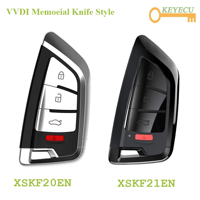 Универсальный умный дистанционный ключ XHORSE 3 + 1B для VVDI Key Tool VVDI2 PN: XSKF21EN / XSKF20EN |