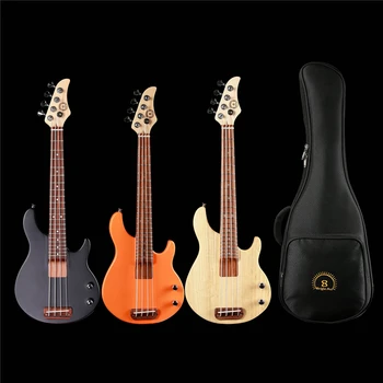 Price Brightsun Ubass Guitar 30 Inch Electric Bass Four String Maple Full Single Ukulelli Bass Instrument