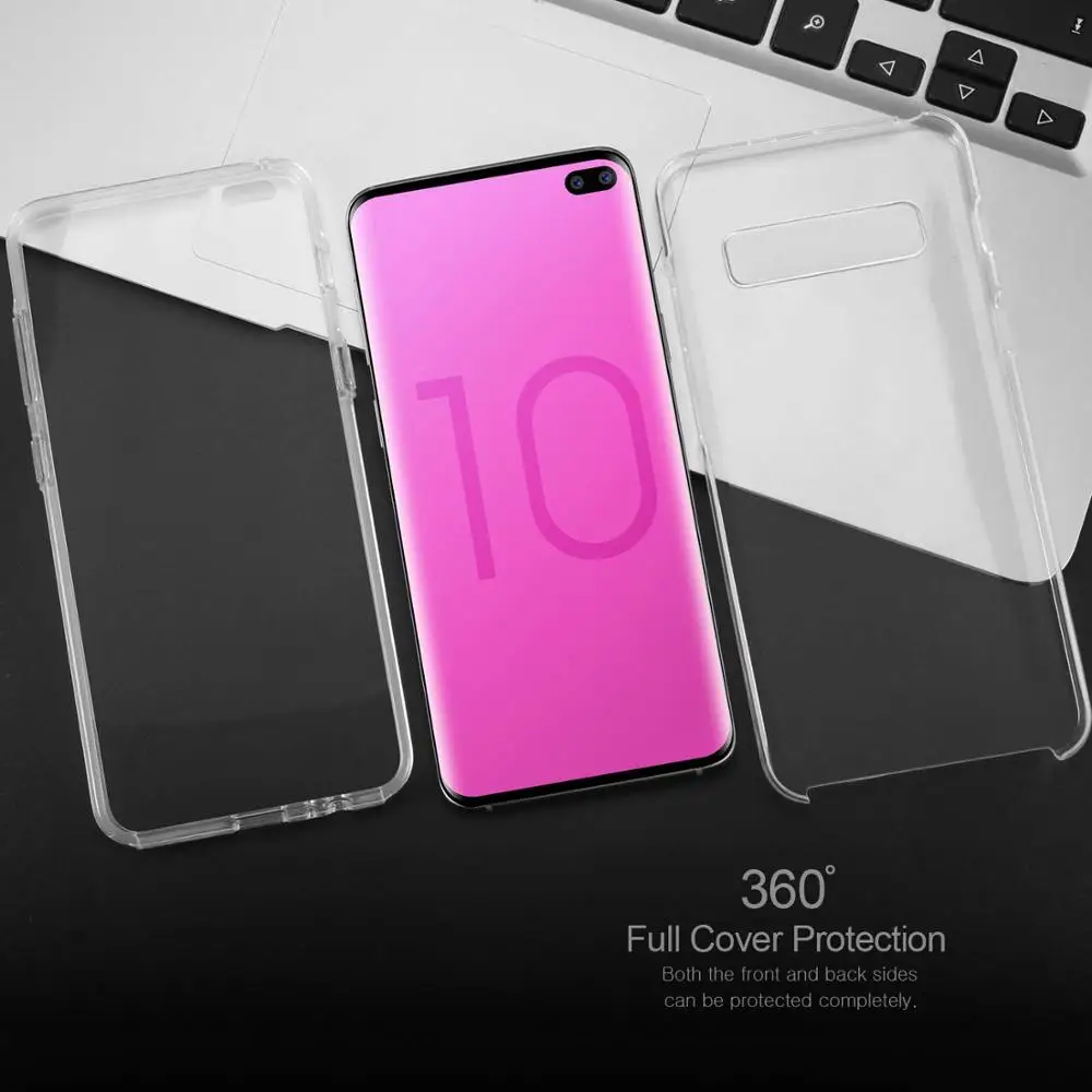Чехол для Samsung Galaxy S20 Ultra S10 S9 S8 S7 Plus S10e силиконовый прозрачный чехол Note 10 9