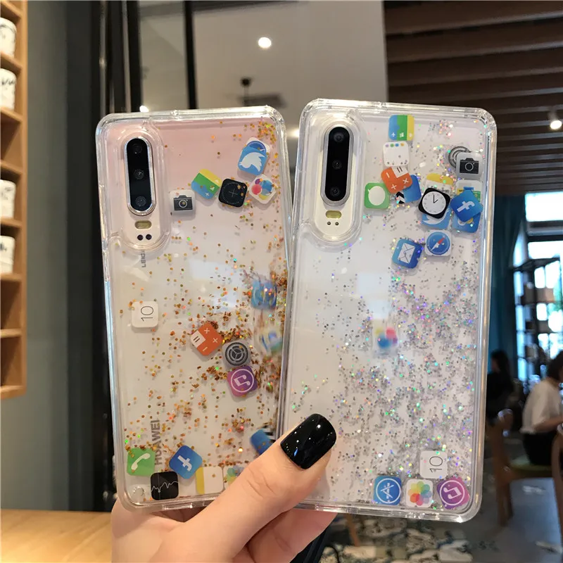 Для Samsung galaxy S8 S9 S10 S20 Plus S20FE Note 20 8 9 10 A50 A51 A70 A71 A21S A52 A32 A72 A20S quicksand app текущая жидкость |