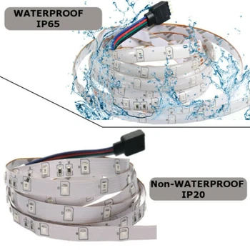 

Power Supply LED Light Strip IP65 Adjustable 16 colors Dynamic model 10M
