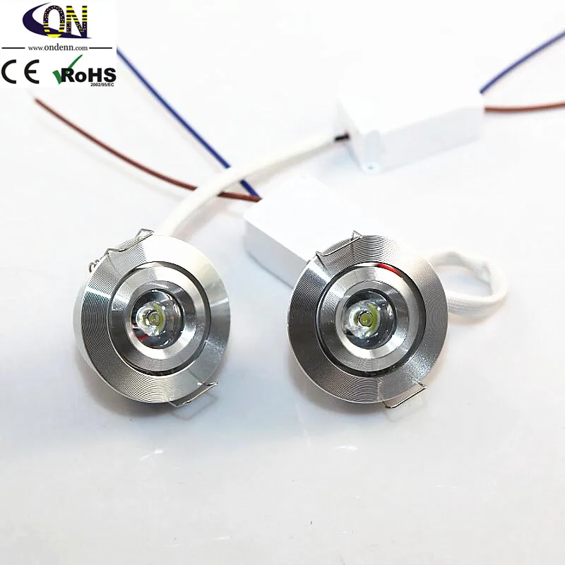 6 шт./лот Dmmable серебристый мини светодиодный локальный светильник 5 Вт 100 V-240 V DC12V ювелирные изделия Дисплей потолочный потайной шкаф точечный светильник