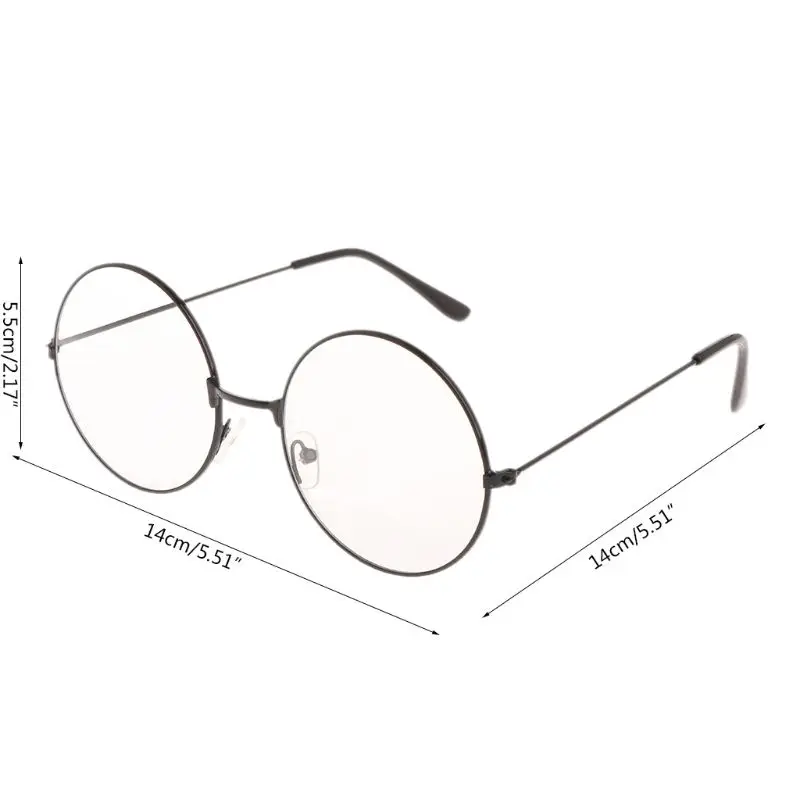 Hp винтажная круглая рамка очки косплей реквизит фигурка игрушка нежные и красивые очки для мужчин и женщин дети Y51E
