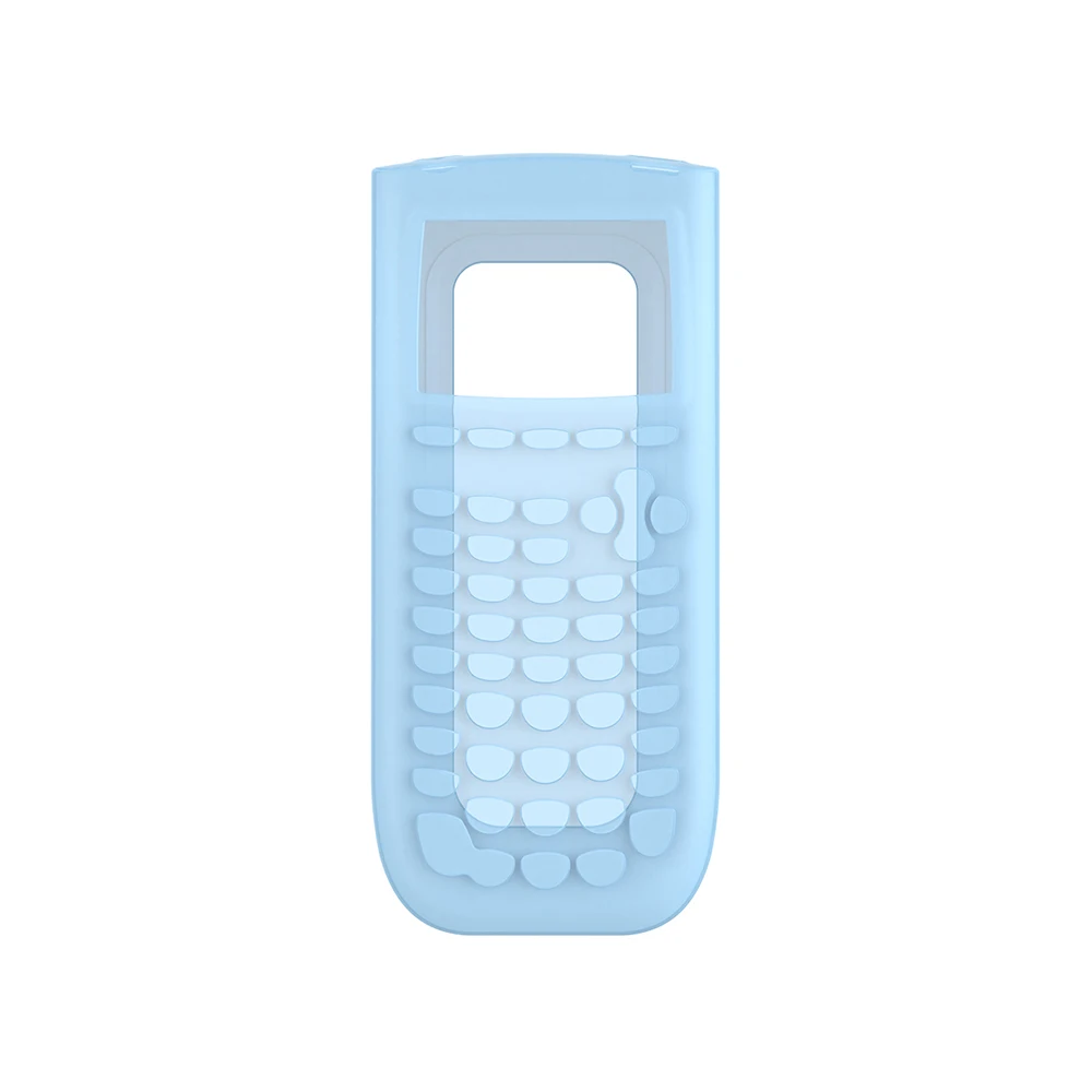 Силиконовый пылезащитный чехол для Texas Instruments TI-84 Plus, противоударный защитный чехол с защитой от царапин - Цвет: Blue