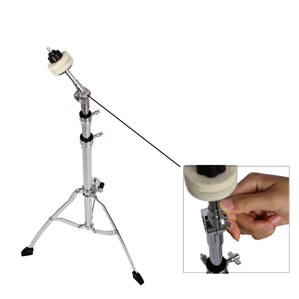 Металлический Наклонный/Прямой кронштейн Cymbal стенд 79 см-153 см регулируемая высота
