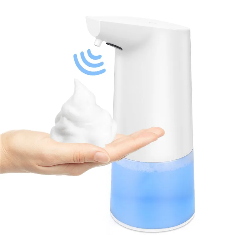 

Automatic Foam Soap Dispenser Touchless Foaming 350ML Capacity Infrared Motion Sensor Hands-Free Soap Pump for Bathroom Kitchen