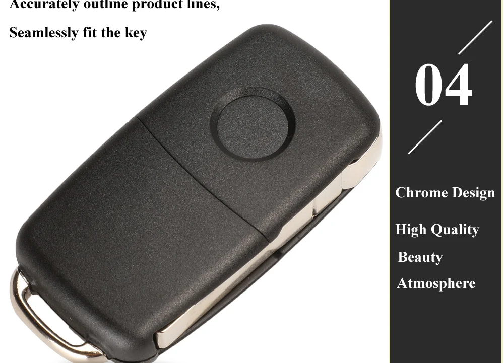 Chiave/Telecomando Per Volkswagen Touareg 434mhz Id46 Chip 1k0959753aa Di Vibrazione A Distanza Pieghevole Auto Fob - Di Keylessgo Completa Di Smart 3 Pulsante Volkswagen - Ha0bed1a3943a4341817d67dbdc36681cU