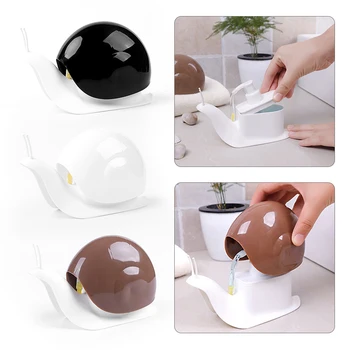 

Portable Liquid Soap Dispensers Snail Shape Press Shower Bathroom Shampoo Dispensing Bottles Sink Soap Dispenser For Home Office