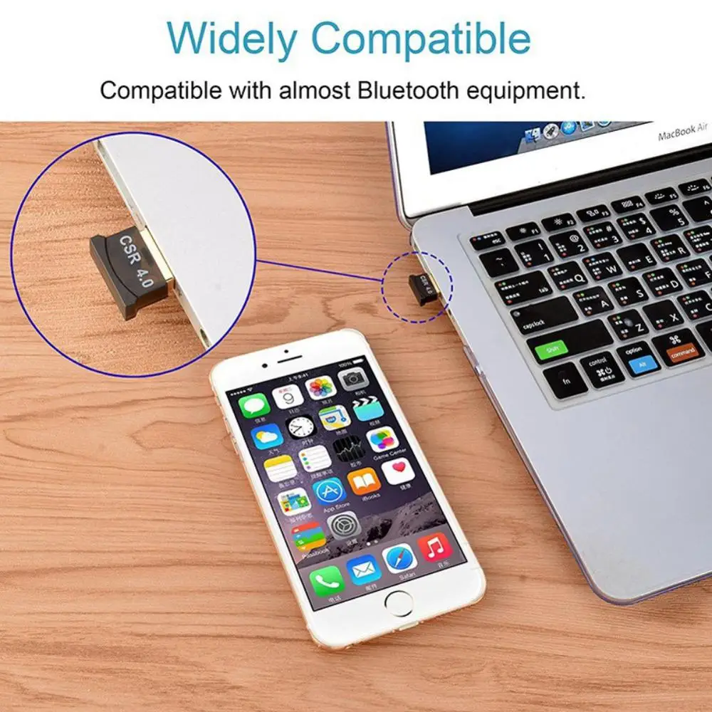 USB Bluetooth Adapters Wireless Mini Bluetooth CSR4.0 Adapter bluetooth adapter for Windows 7 PC Laptop Receiver Transmitter