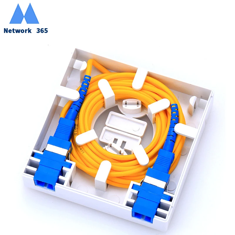 10 шт./лот 4 CoreSC LC FC ST волоконно-оптическая розетка панель FTTH волоконно-оптическая оконечная коробка Ftth коробка