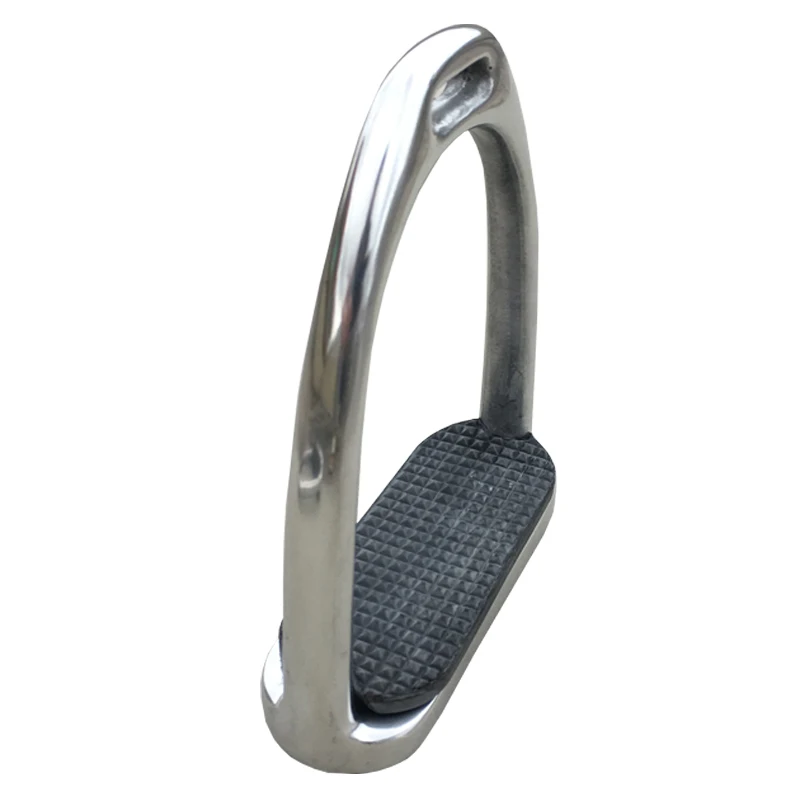 Aluminum Fillis Stirrups Light Weight Strong Safety Horse Products Stirrups Rubber Pad12cm