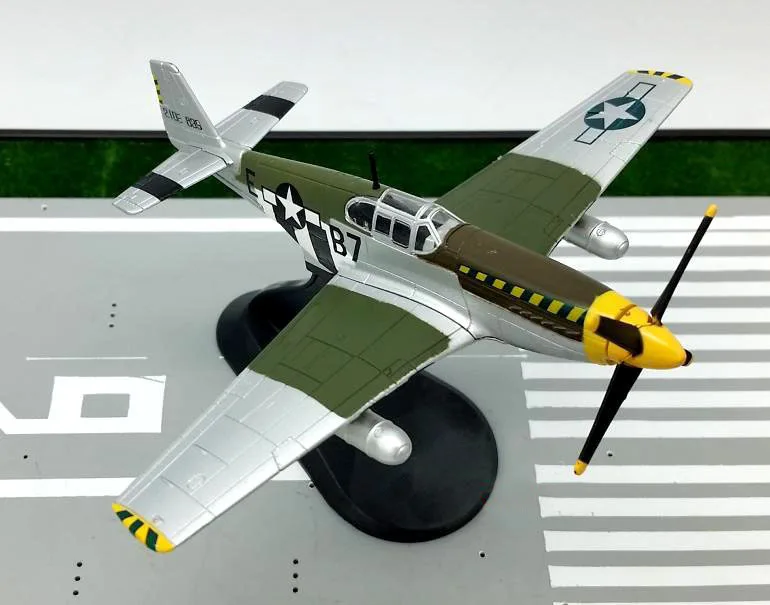 Редкие Специальное предложение 1: 72 Вторая мировая война США P-51B модель истребителя военная модель из сплава коллекция