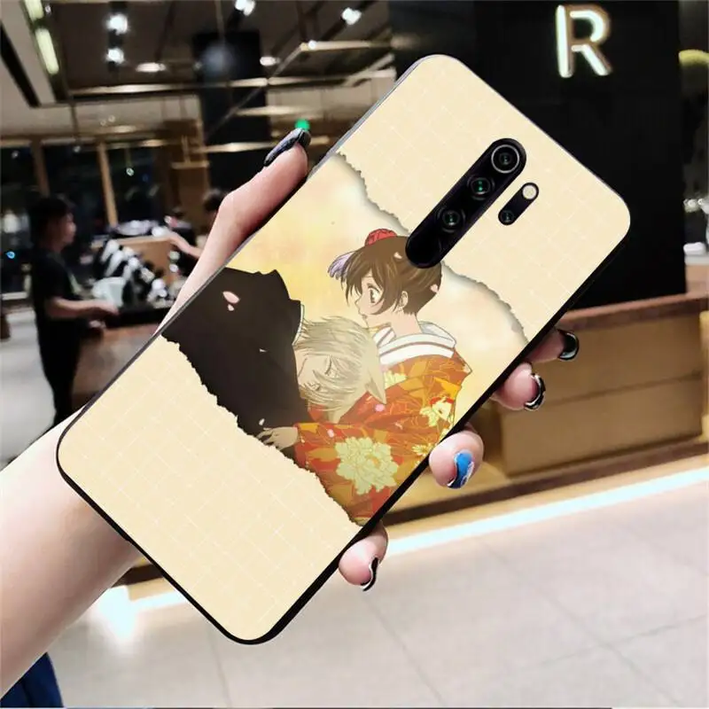 CUTEWANAN anime Kamisama Hajimemashita Tomoe Silicone Black Phone Case for Redmi Note 9 8 8T 8A 7 6 6A Go Pro Max Redmi 9 K20 phone cases for xiaomi Cases For Xiaomi