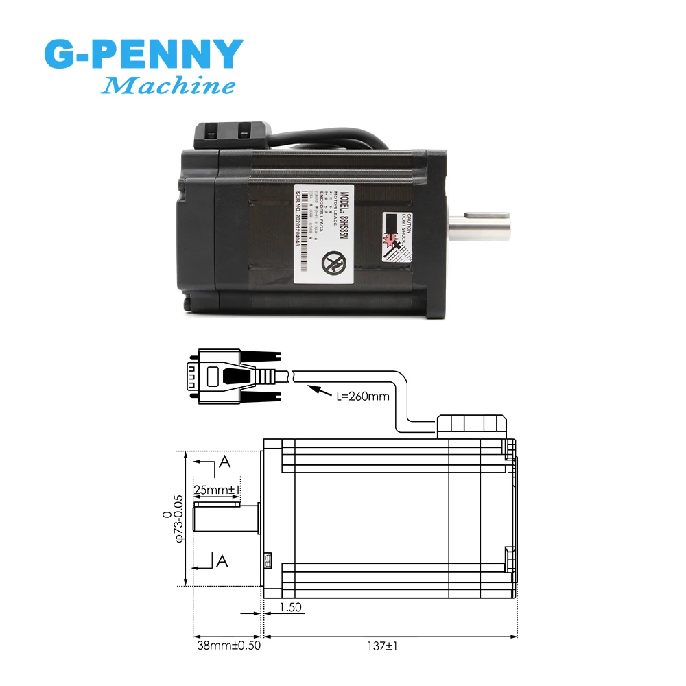 Nema 34 8.5N.m Closed Loop Stepper Motor kit HBS86H + 86HS85N 1200Oz-in Hybrid Stepper Servo Motor DC(30-110V) AC(18-80v) stepper motor