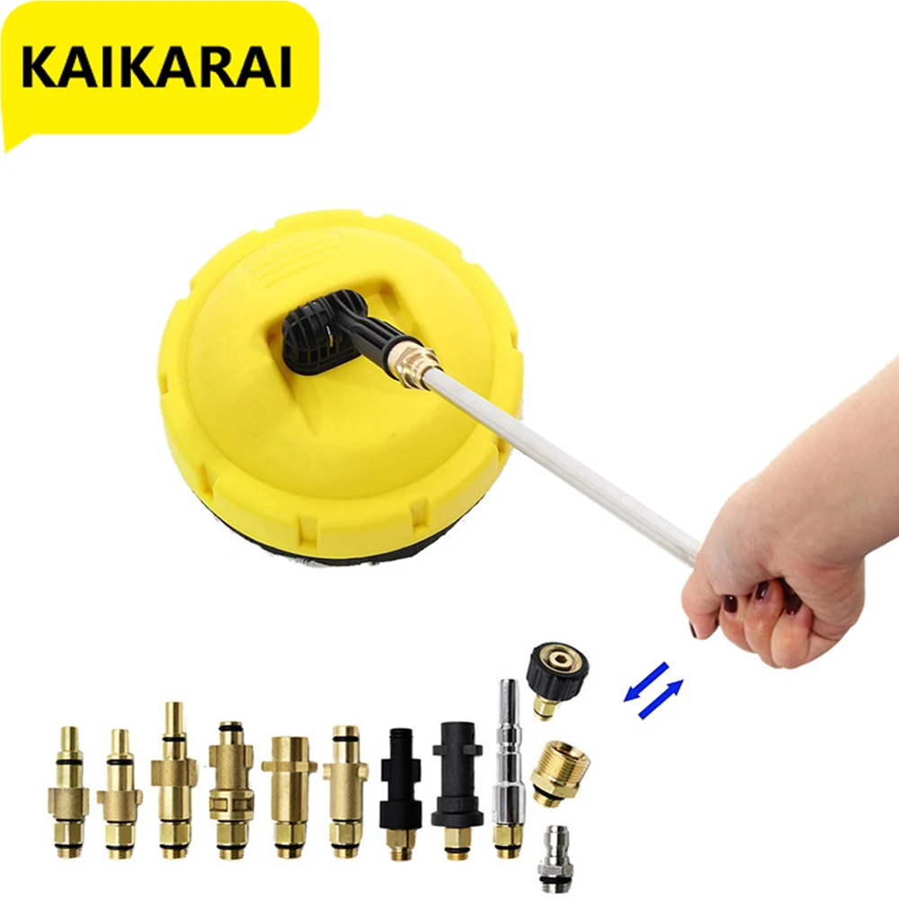 

Для Karcher/Nilfisk/Elitech/Lavor. Мойка высокого давления, вращающаяся щетка для чистки поверхностей