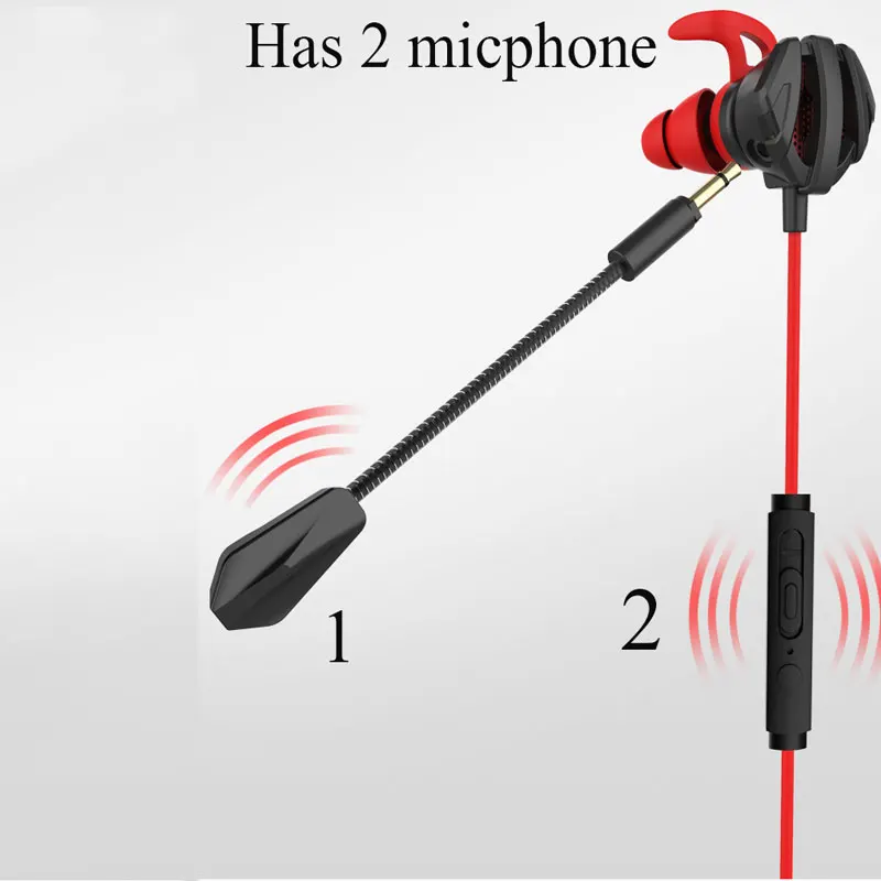 Earphone Helmets For CS Games Gaming In-Ear Headset 7.1 With Mic Volume Control PC Gamer Earphones