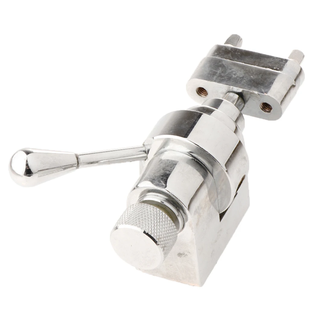 

Durable Metal Snare Drum Throw Off Clamp Strainer with Mounting Screws Silver for Drum-player