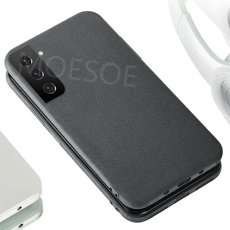 Sandstone Solid Plain Matte Silicone Phone Case For Samsung A52 A72 5G A82 S21 Ultra S20 FE A31 A51 A71 Note 20 Ultra Back Cover