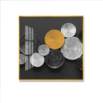 

Nordic Minimalist Modern Abstract Geometric Home Corridor Living Room Decoration Mural Porch Sofa Background Wall Painting