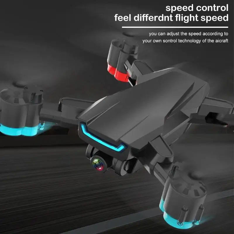 1080P камера Дрон четырехосевой складной Радиоуправляемый вертолет wifi FPV Gravity Sense Квадрокоптер Smart Follow USB пульт дистанционного управления игрушки