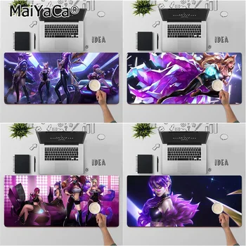 

MaiYaCa Top Quality League of Legends virtual girl band Laptop Computer Mousepad Free Shipping Large Mouse Pad Keyboards Mat
