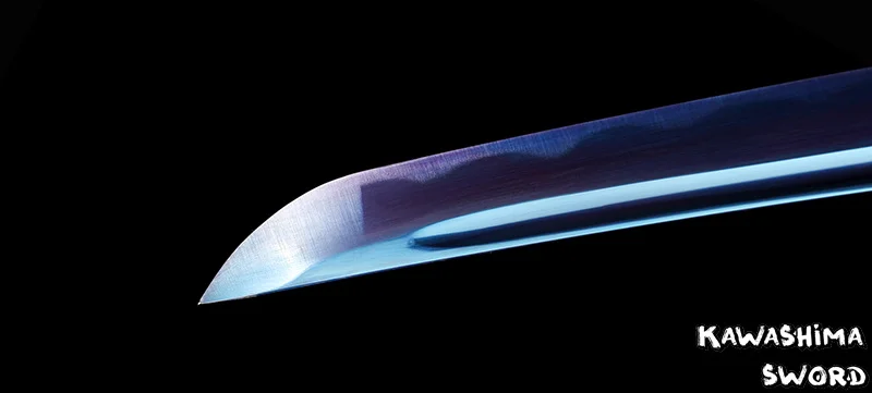 Plating Blade Series-Real Steel Handmade Japanese Sword Full Tang Sharp Ready For Cutting-Free Shipping-Purple-Shana Katana