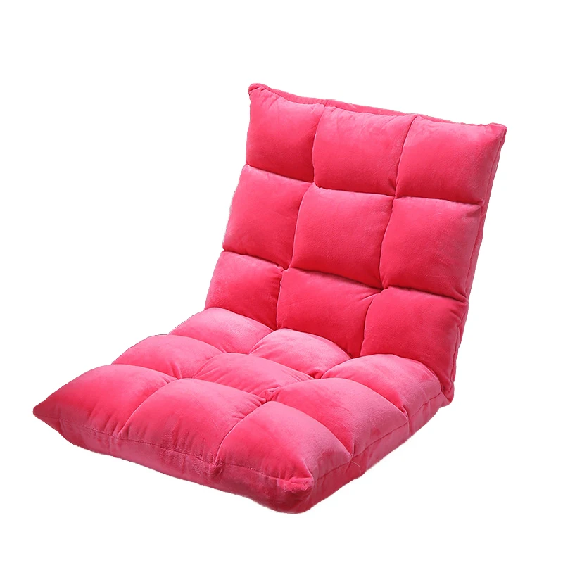 Folding Lazy Lounger Sofa Tatami Adjustable Lounge Chair Floor Balcony Bay Window Leisure Legless Small Sofa Bed Back Chair