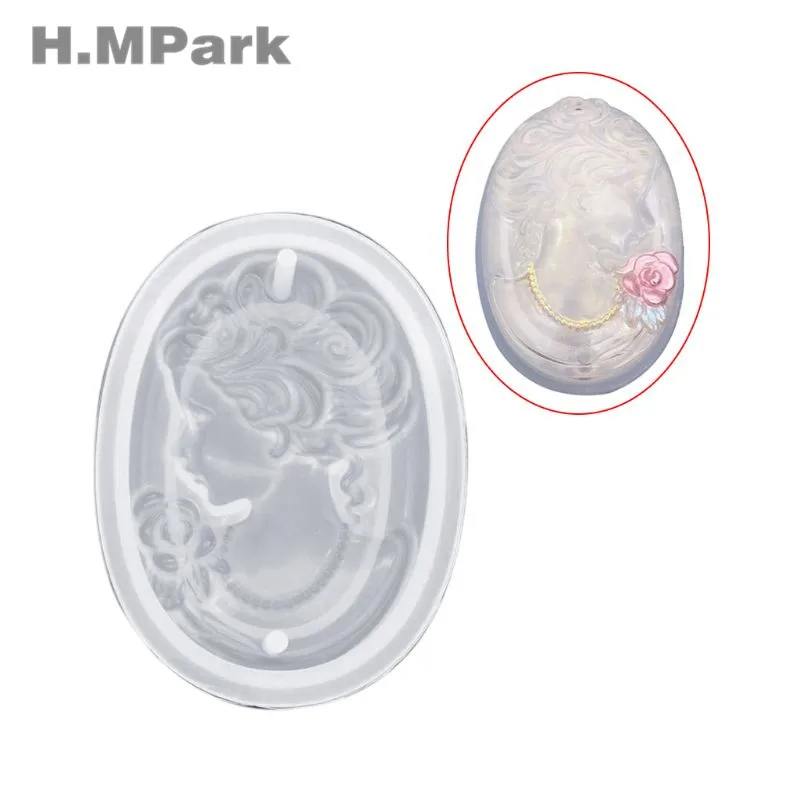 

DIY Crystal Epoxy Resin Mold Silicone Mold For Resin Crafts Women Figure Objects Exquisite Luxury Pendant Jewelry Tools