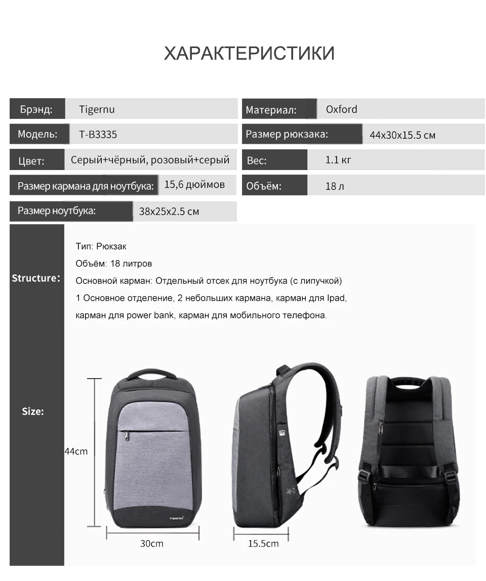 Мужская мода Рюкзак Анти Вор Рюкзак Школьный для подростков Большой Высокое Качество Розовые Рюкзаки Женщины