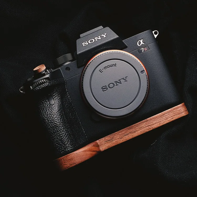 Ручной работы деревянная быстросъемная база поддержка подходит для SonyA7R IV A7M4 A9II рукоятка держатель