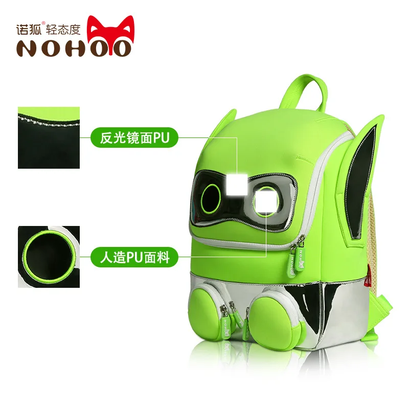 

Nohoo NOHOO 2018 New Style Neoprene Children's Rucksack Robot Backpack Medium